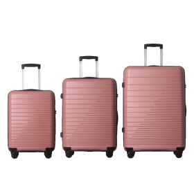 Luggage Set 3 Piece, PP Hardshell Carry On Suitcase With Spinner Wheels & TSA Lock, Lightweight Suitcases For Business, Trip, 20-24-28
