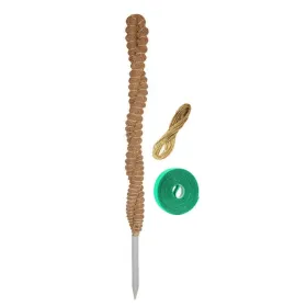 25.2inch 2PC Double-layered, Flexible Coconut Coir Stick With Hemp Rope Ideal For Plant Support, Natural And Eco-friendly, Creating A Vibrant Green Sp