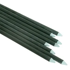 40PC 1/4inch 4ft Dark Green Solid Sticks For Plant Support Offer High Strength, Corrosion Resistance, And Durability, Suitable For Flowers, Vegetables