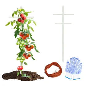 7FT 2PC Hollow T-shaped Climbing Trellis, High-strength Support, Stylish Design, Easily Create A Green Living Wall