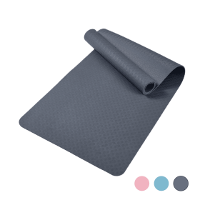 Yoga Mat, Exercise Yoga Mat With Non-Slip Design, Professional TPE Exericise Mat, 72  X 24  Multi-Purpose Workout Mat For Women, Pilates Fitness And F