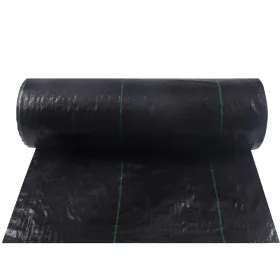 4ft*100ft Woven Weed Control Sheet, Breathable And Durable, Garden Ground Cover For Gardens/Vegetable Gardens