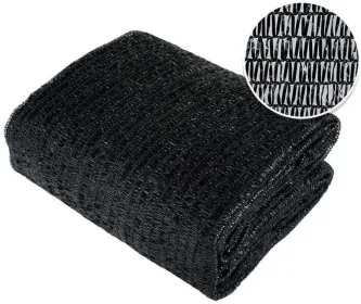 12ft*20ft This Finished Black Shade Net Provides Efficient Shading, Protects Plant Health, And Enhances Gardening Results.