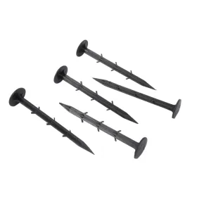 50PC 4.5inch Plastic Lawn Turf Spikes, Groundsheet Fixing Spikes, Outdoor Turf Fixing Spikes, Windproof And Durable