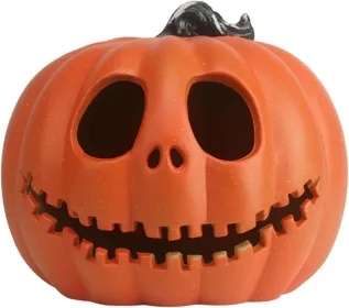 Lantern Halloween Pumpkin Lights- Waterproof Pre-lit Pumpkin Lighted JackoLantern For Halloween Porch, Party, Front Door, Fireplace Indoor And Outdoor (Option: 9inskullFace)